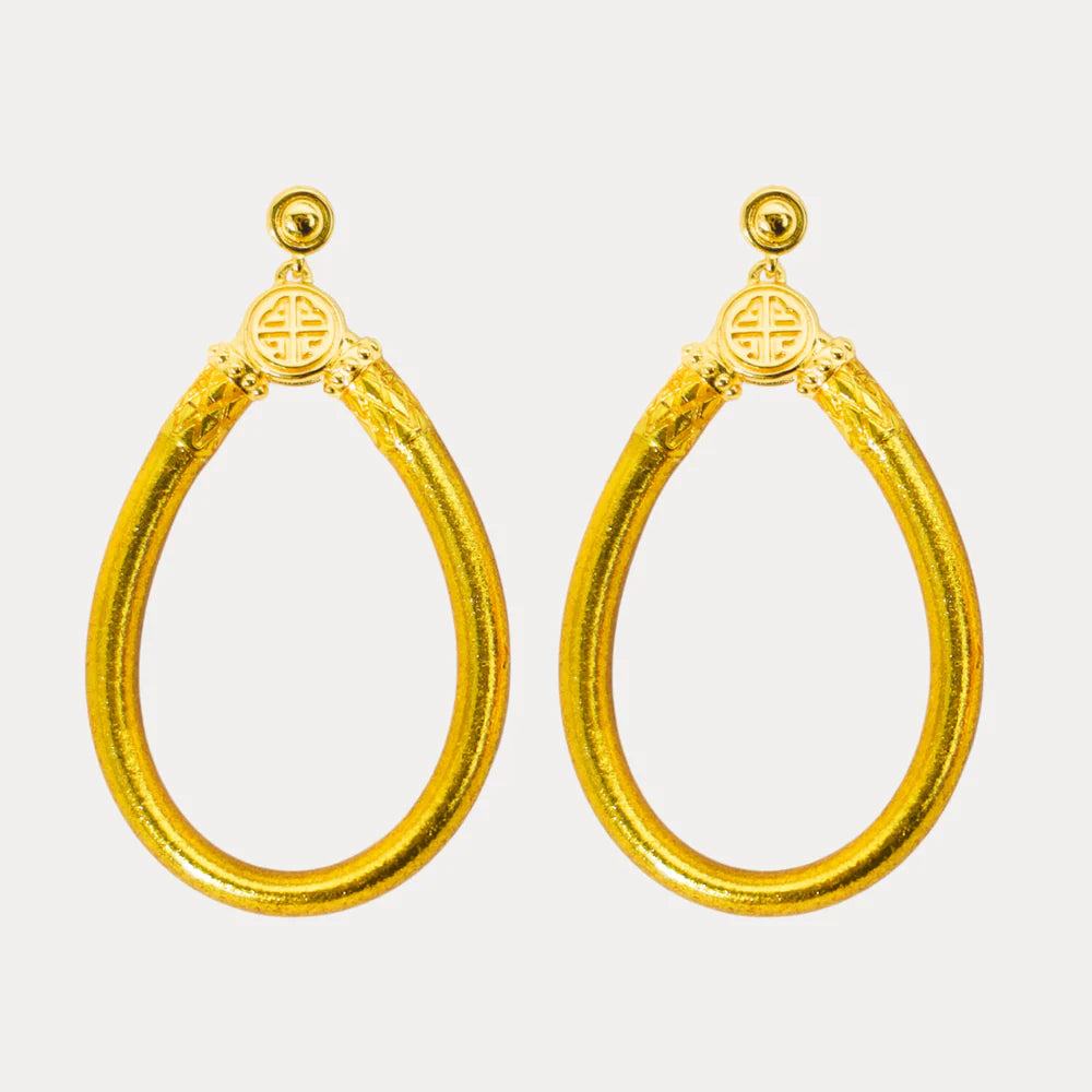 BuDhaGirl All Weather Earrings-Gold