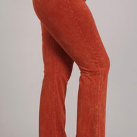 High Rise Mineral Wash Pants