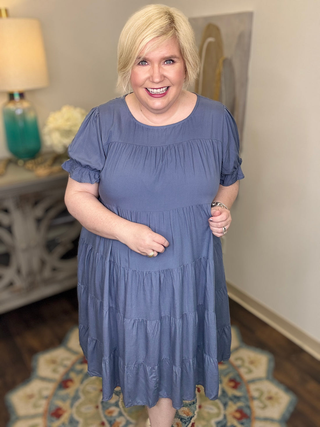 So Much To Offer Curvy Dress
