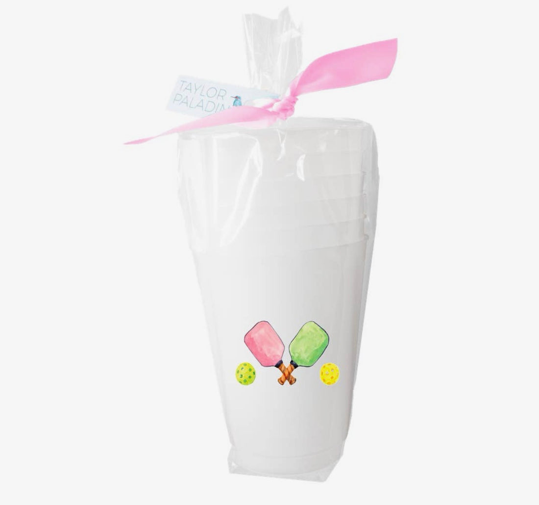 Pickleball Frosted Cups | Set of 8