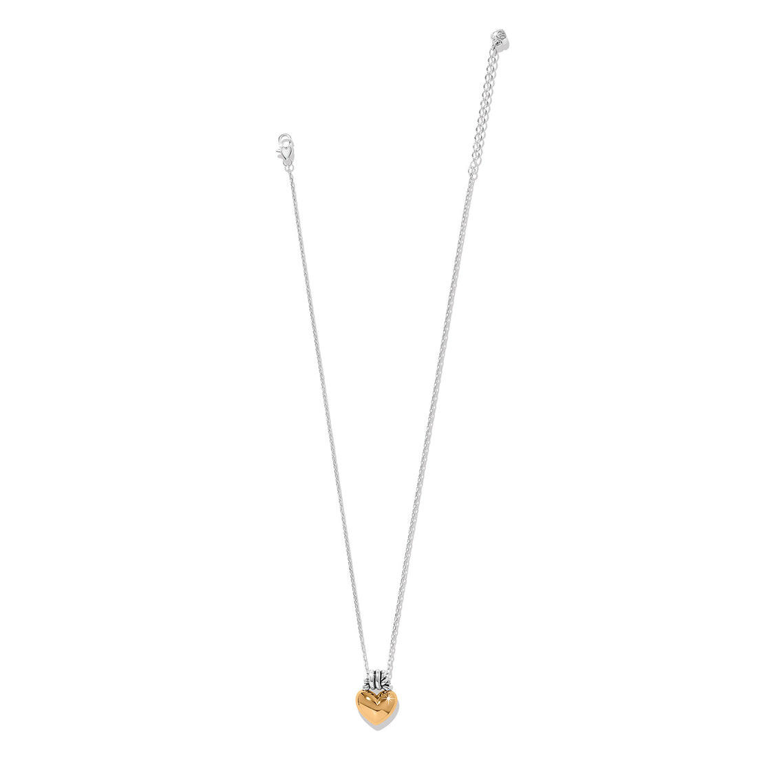 Brighton | Interlok Love Knot Heart Necklace
