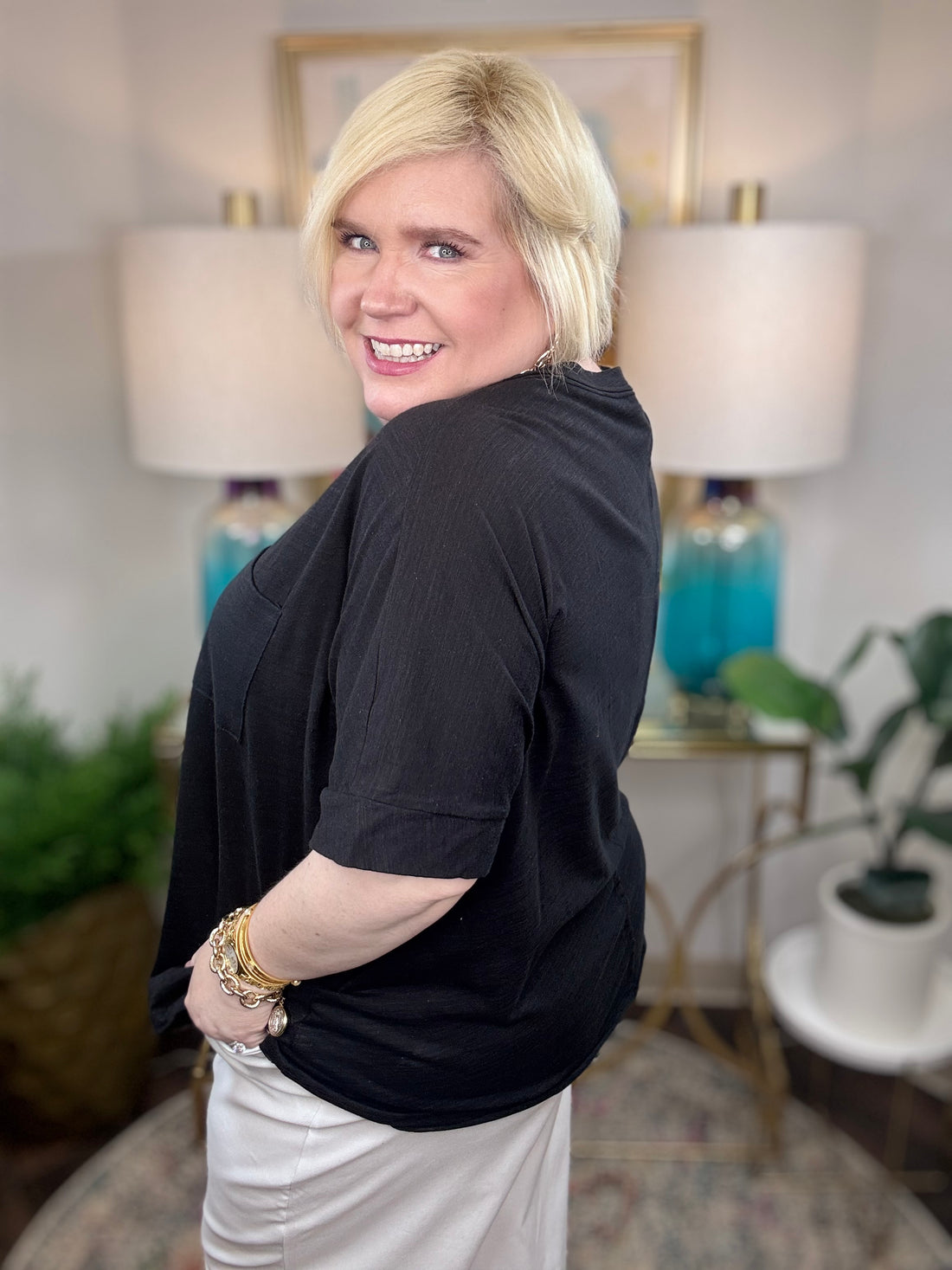 Wind In My Hair Top-S-3X: 4 Colors