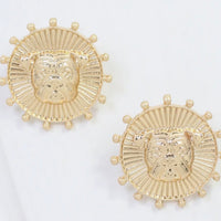 Caroline Hill | Carmen Coin Earring-Dog