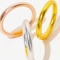 BuDhaGirl | Silver Tzubbie All Weather Bangle® (Awb®) - Serenity Prayer