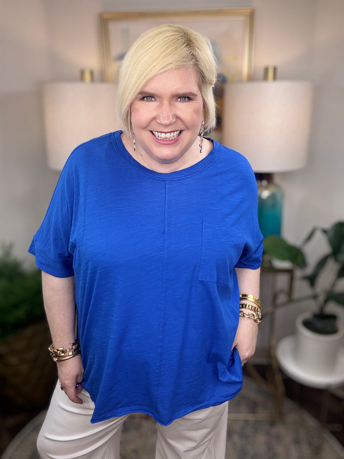 Wind In My Hair Top-S-3X: 4 Colors