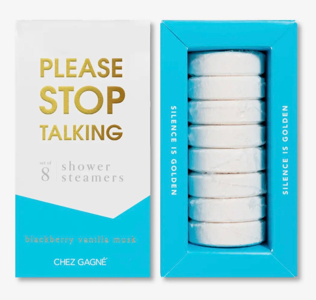 Please Stop Talking - Aromatherapy
Shower Steamers - Blackberry Vanilla
Musk - Set of 8