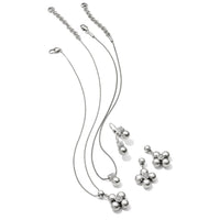 Brighton | Meridian Petite Leverback Earrings-Silver