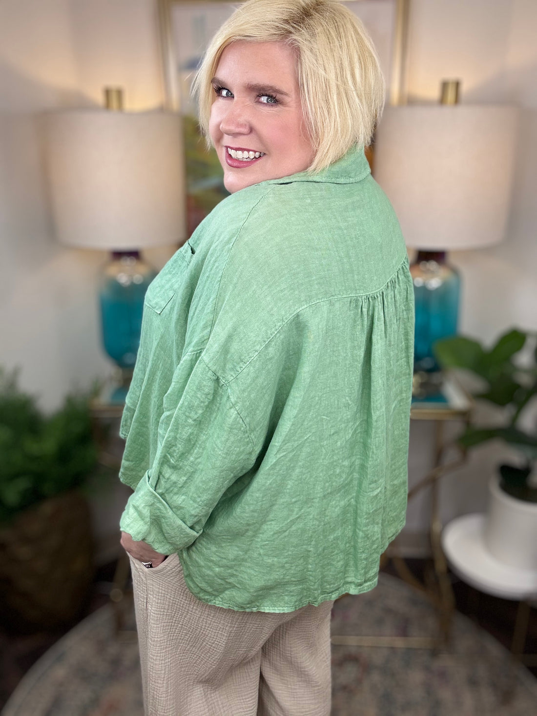 Meant For More Linen Jacket