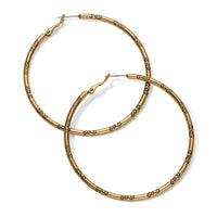 Brighton | Grande Hoop Charm Earring-Gold