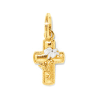 Brighton | Easter Lily Cross Charm
