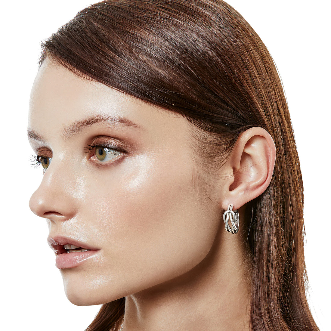 Brighton | Interlok Harmony Hoop Earrings