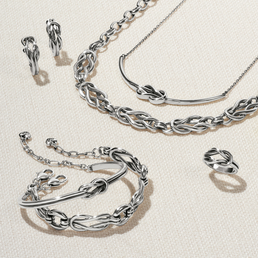 Brighton | Interlok Harmony Hoop Earrings