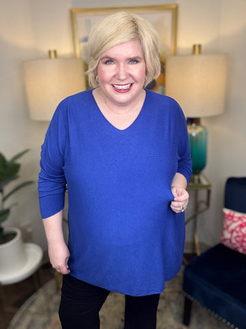 All At Once Curvy Sweater-7 Colors!