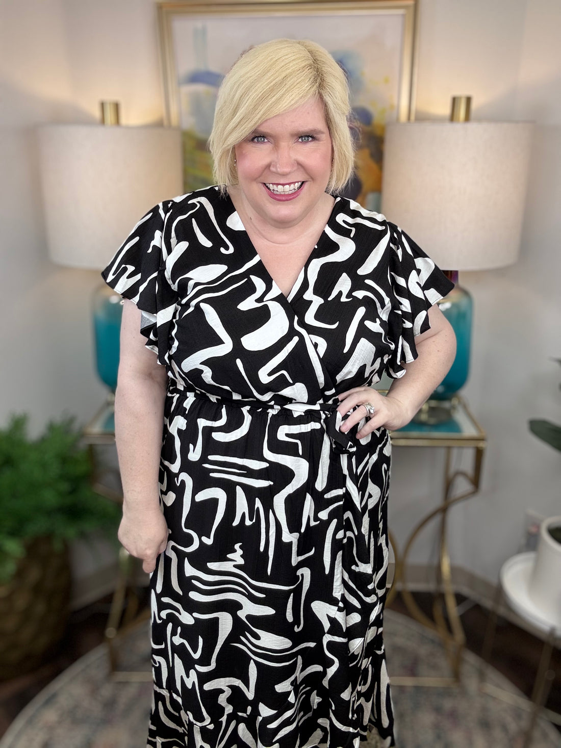 Positive Thoughts Dress-S-3X!