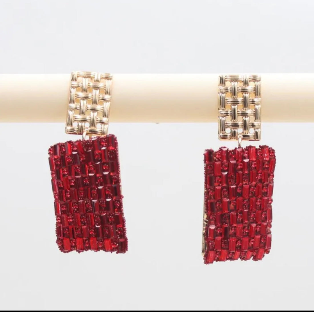 Through The Looking Glass Earrings-10 Colors!