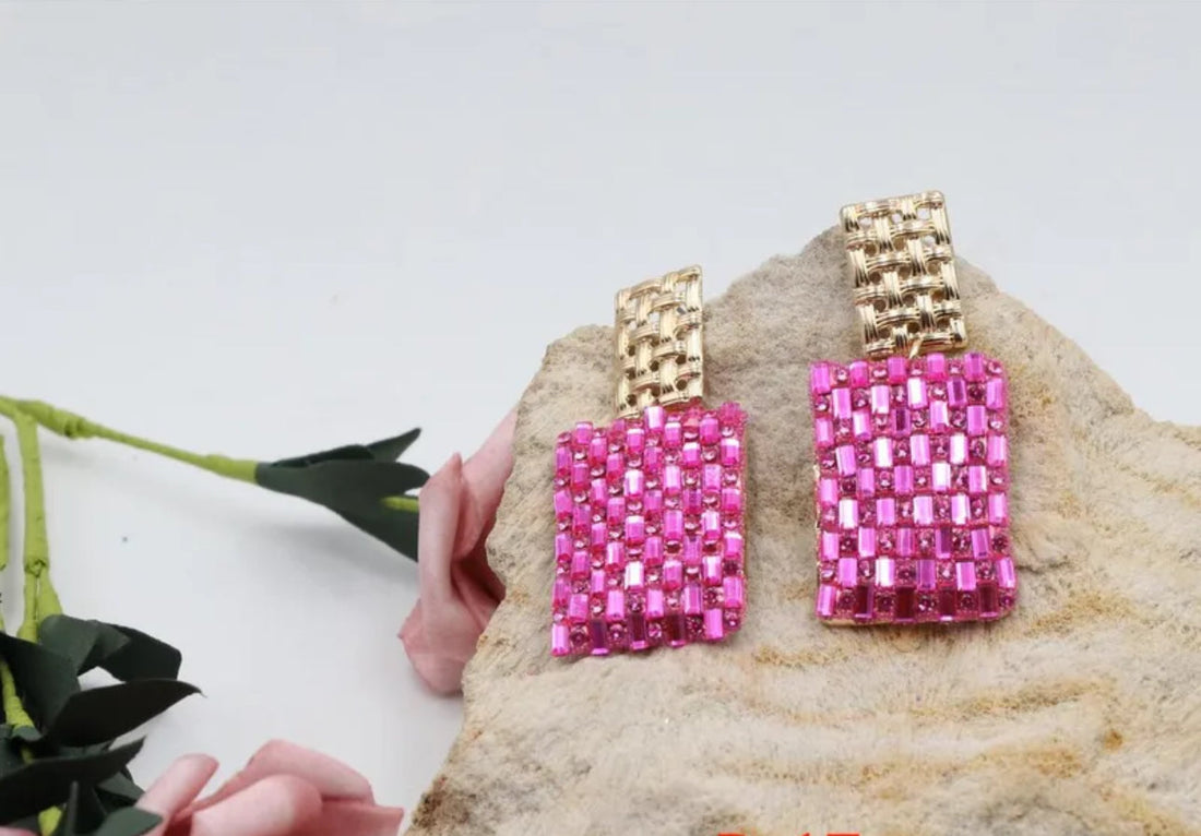 Through The Looking Glass Earrings-10 Colors!
