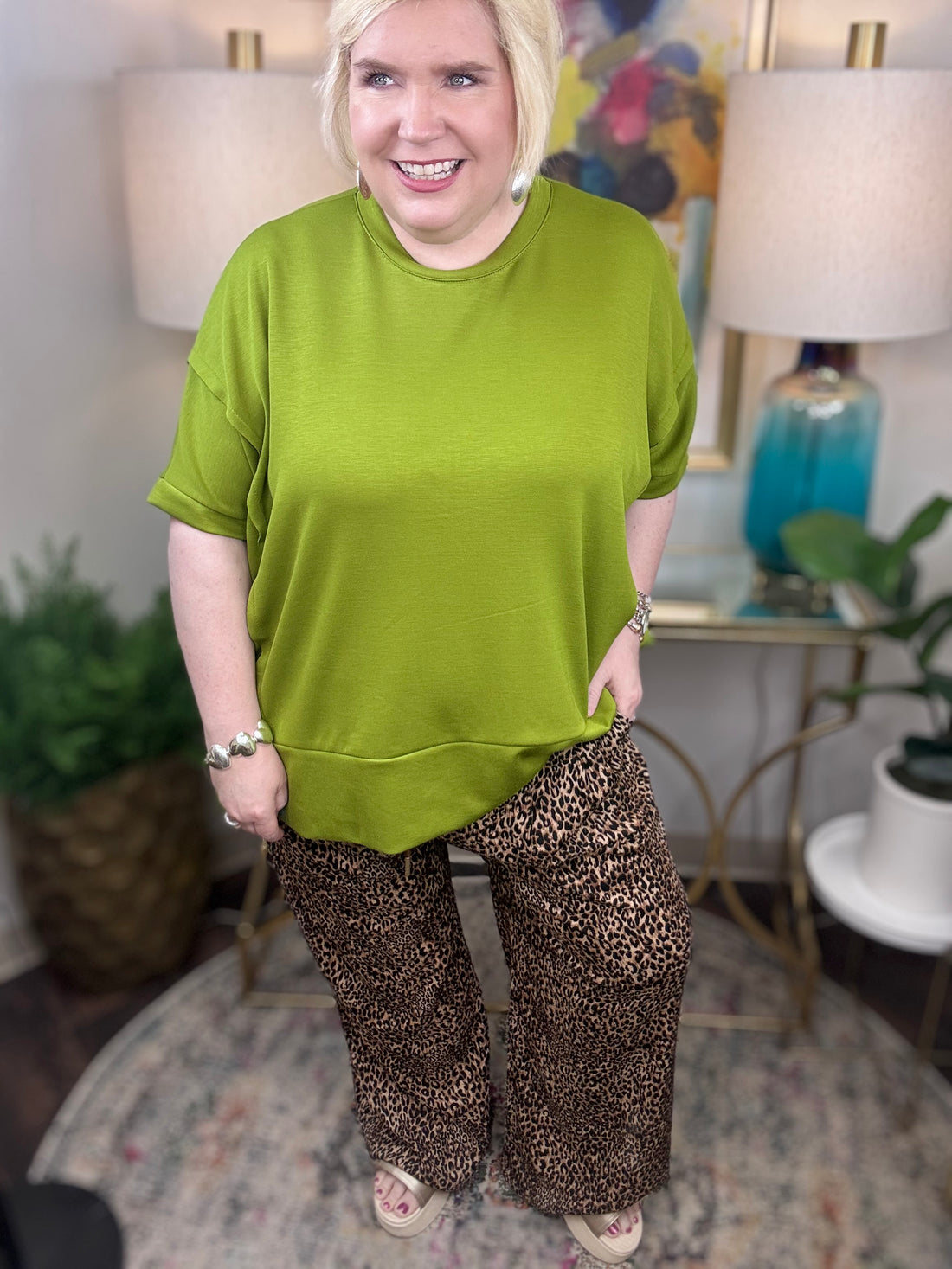Spotted In The Wild Curvy Britches