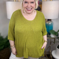 Looking Forward Curvy Sweater