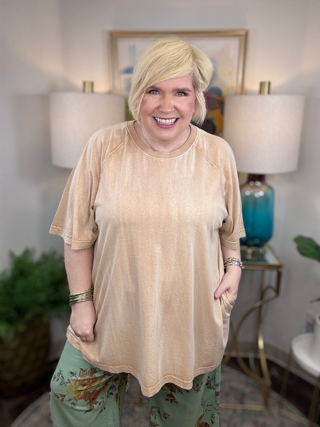 Tell Me More Curvy Top