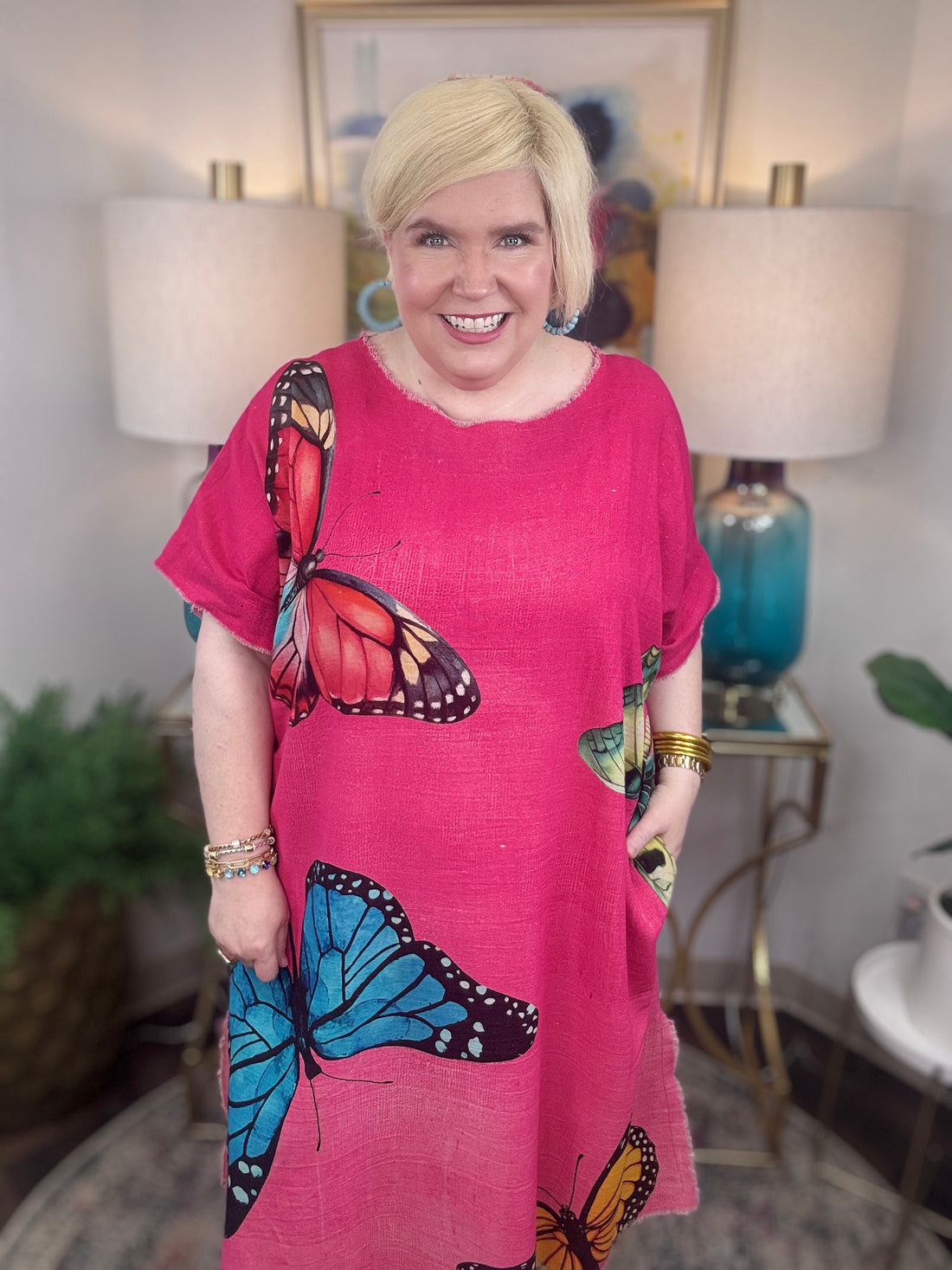 Butterfly Dreams Curvy Dress
