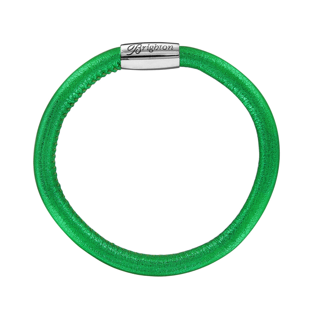 Brighton | Woodstock Metallic Single Bracelet-Metallic Emerald