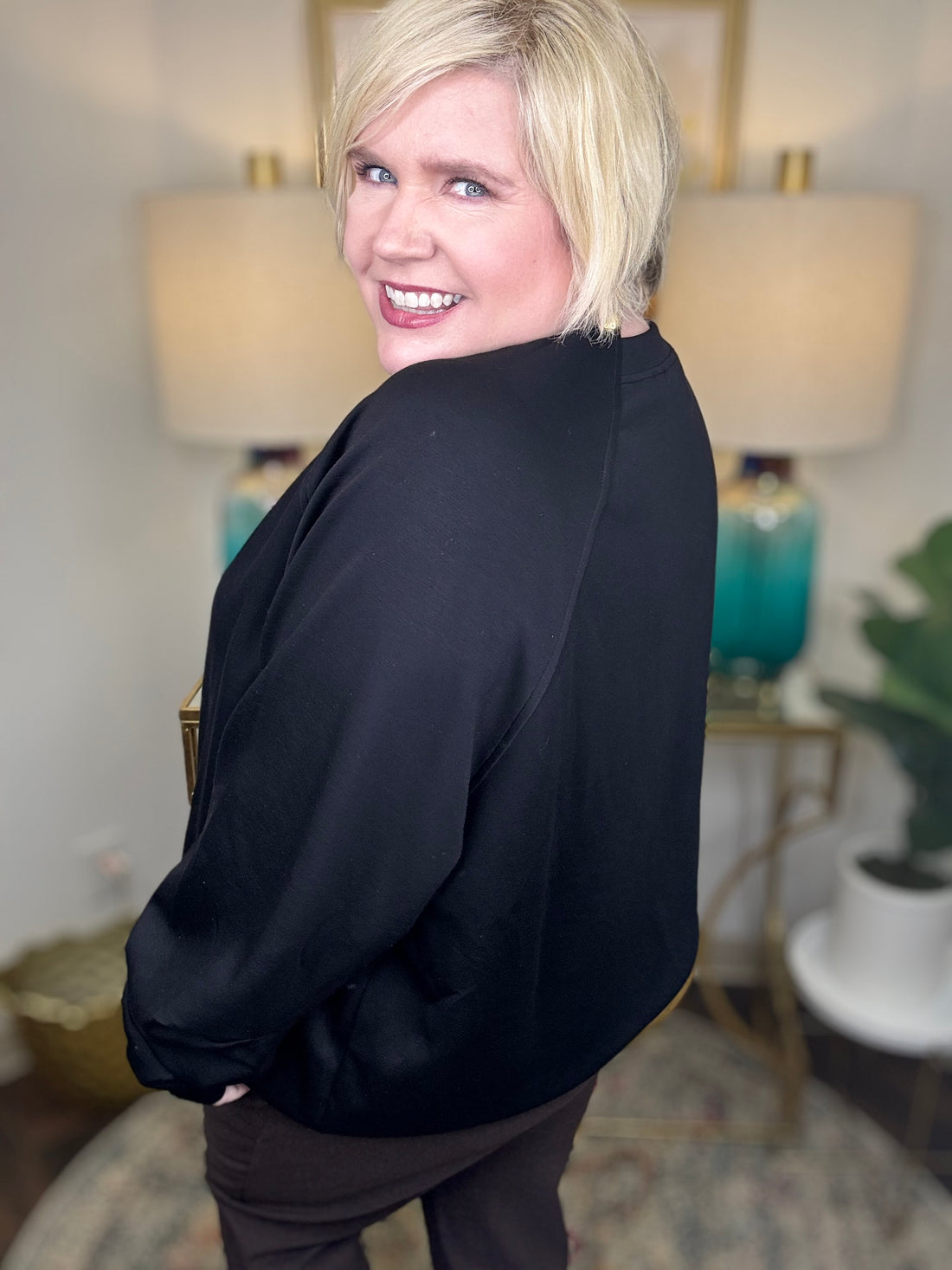 Coffee Run Curvy Top