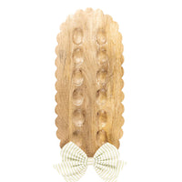 Mary Square Reversible Scalloped Egg Tray