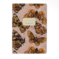 Notebook-Butterflies on Blush
