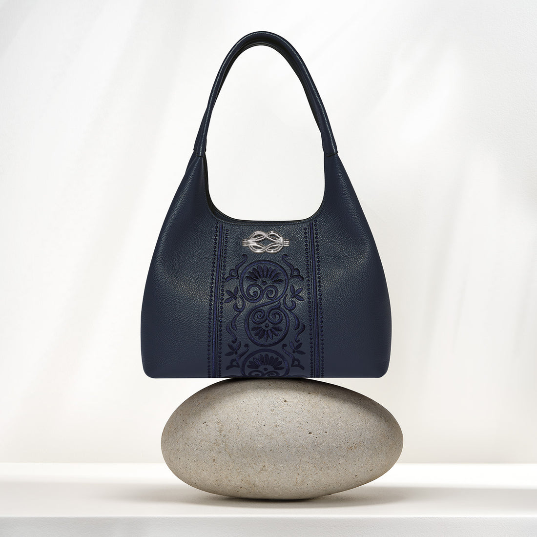 Brighton | Interlok Harmony Selene Embroidered Shoulderbag