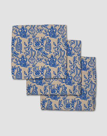 Geometry Mediterranean Pour Dishcloth
