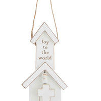 Mud Pie Church Ornaments