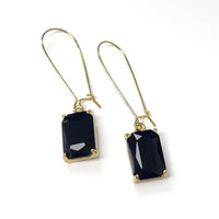Rectangle Sparkle Earrings-6 Colors