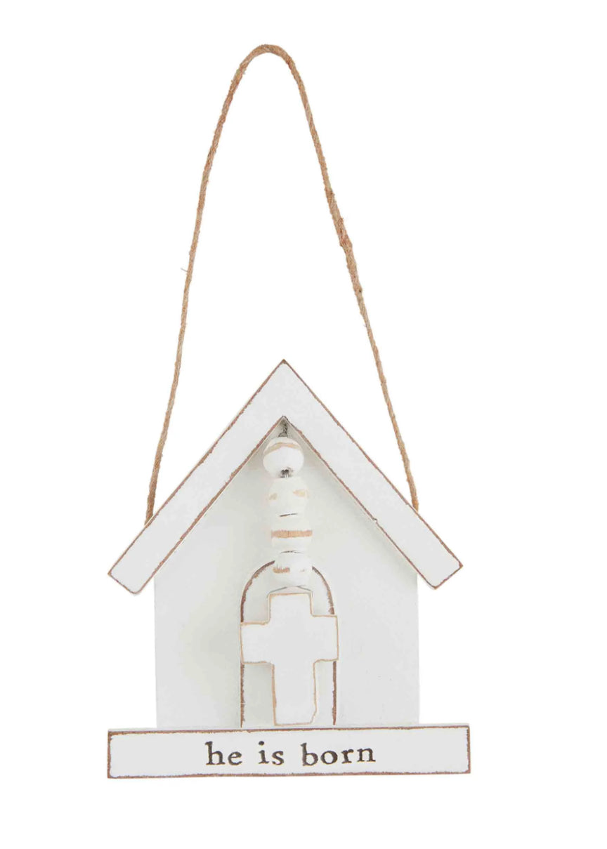 Mud Pie Church Ornaments