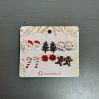 Christmas Stud Earring Pack