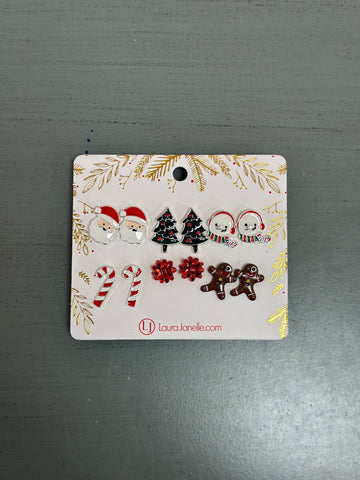 Christmas Stud Earring Pack