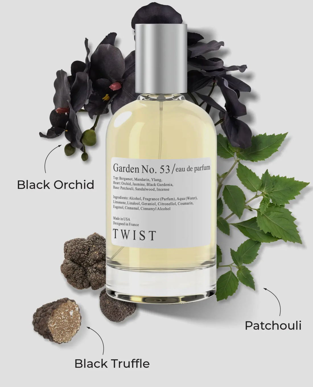TWIST Garden No. 53 (Inspired By T. Ford Black Orchid)