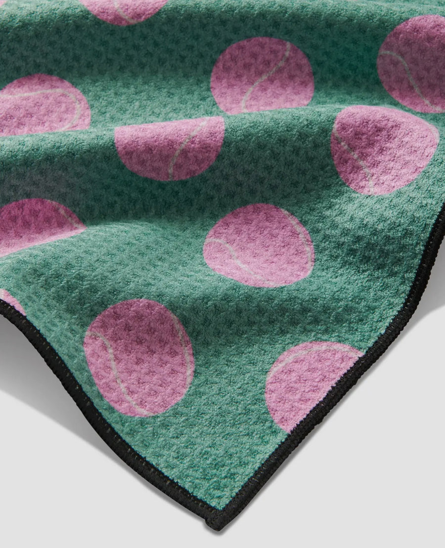 Geometry Pink Ball Paw Towel