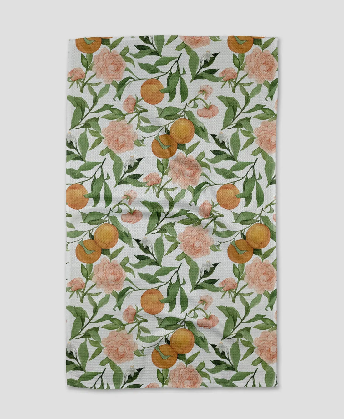 Geometry- A Peony For Your Thoughts Tea Towel