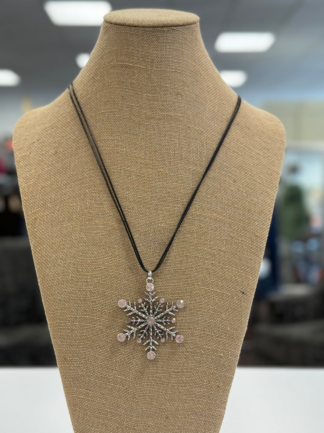 Snowflake Sparkles Necklace