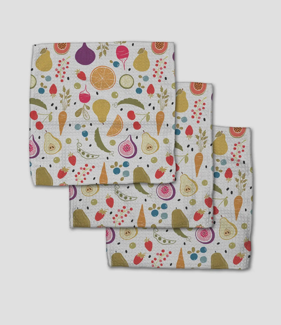 Geometry Dishcloth Set-Farmers Market