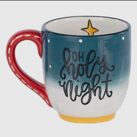 Starry Night Nativity Mug