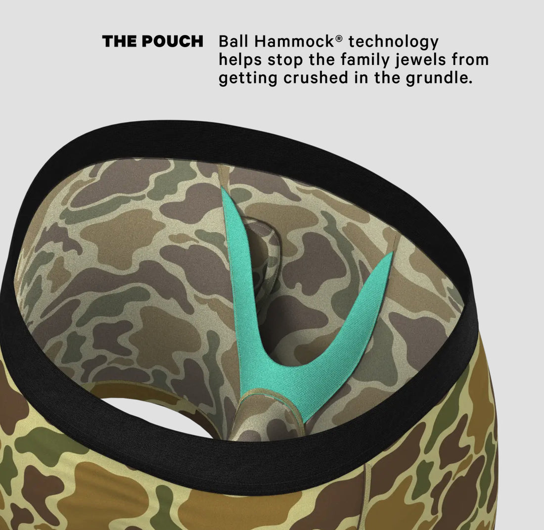 The Chameleon Duck Camo Ball Hammock® Pouch Underwear Fly