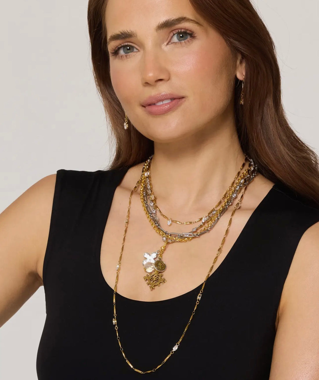 Julio Designs | Geronimo Necklace- 2 Tone