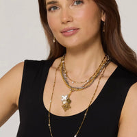 Julio Designs | Geronimo Necklace- 2 Tone
