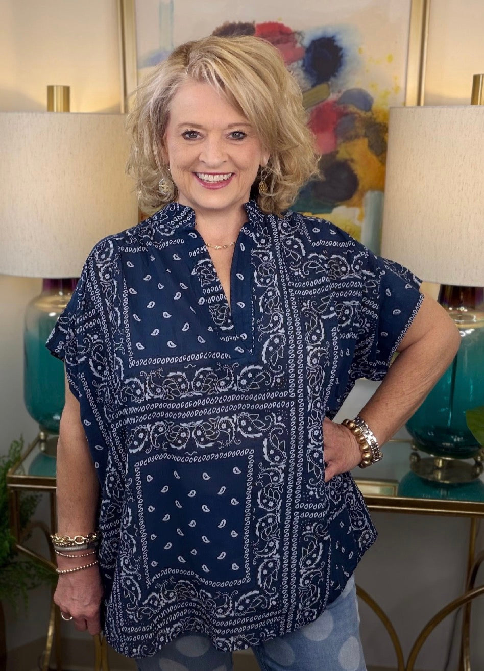 Rodeo Blues Top