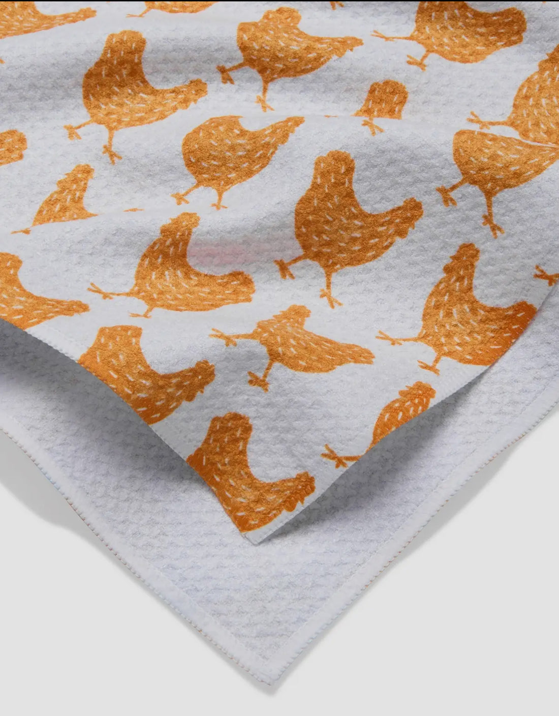 Geometry Fun Spring Chicks Tea Towel