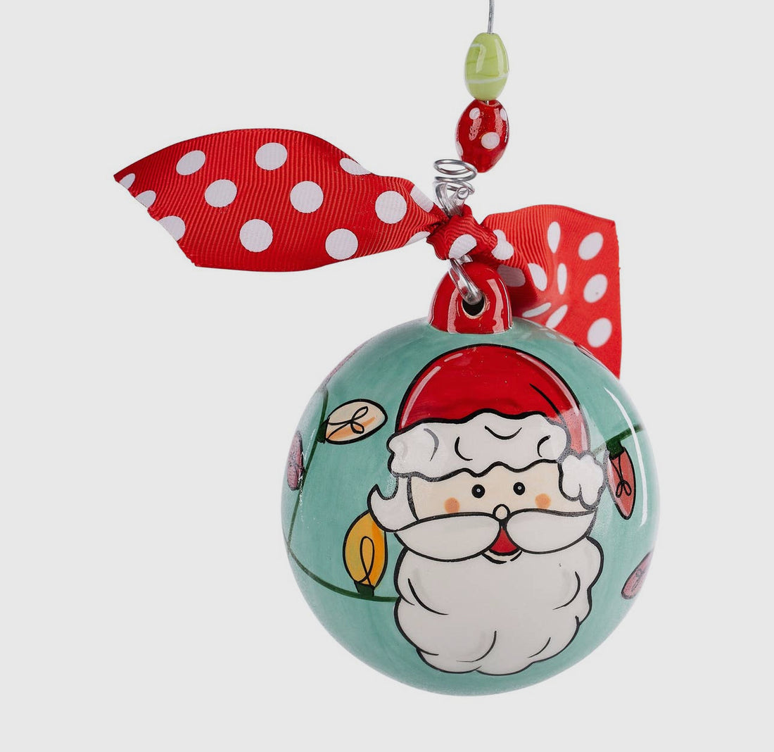 Santa Lights Ornament