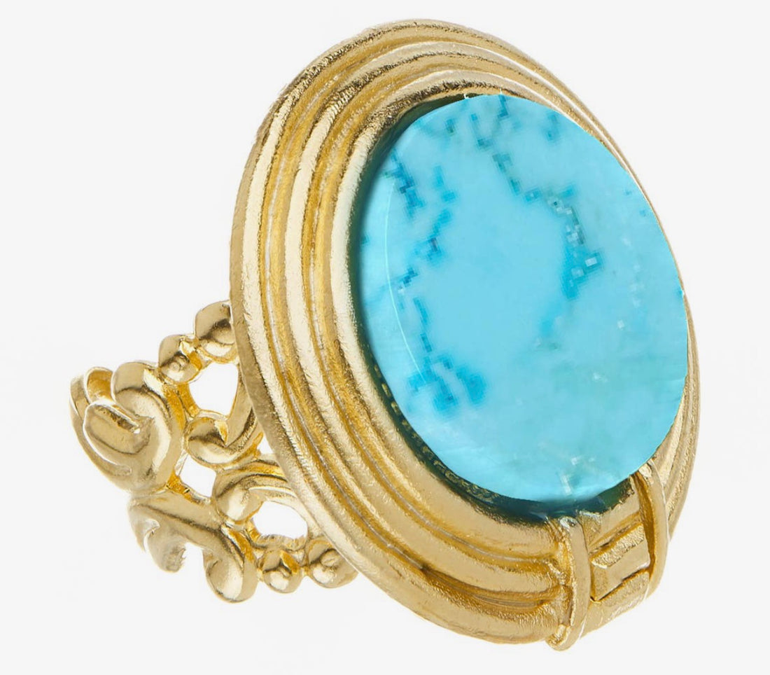 Susan Shaw | Roma Ring-Turquoise