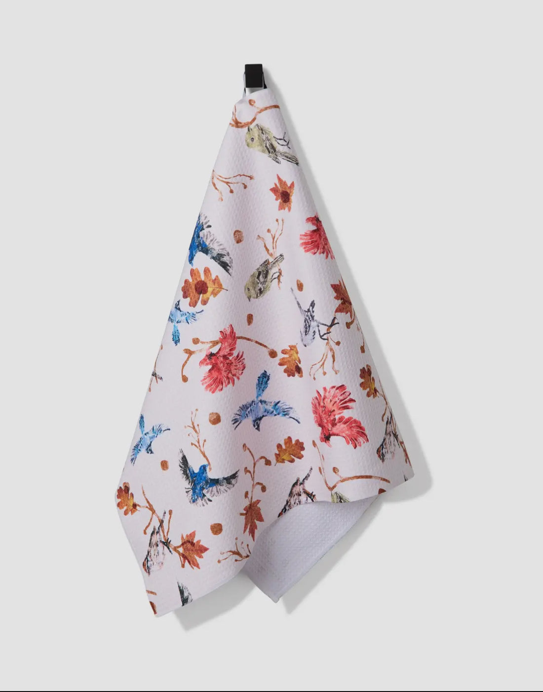 Geometry Autumnal Bird Skies Tea Towel