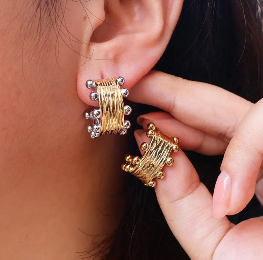 It’s In The Details Huggie Earrings